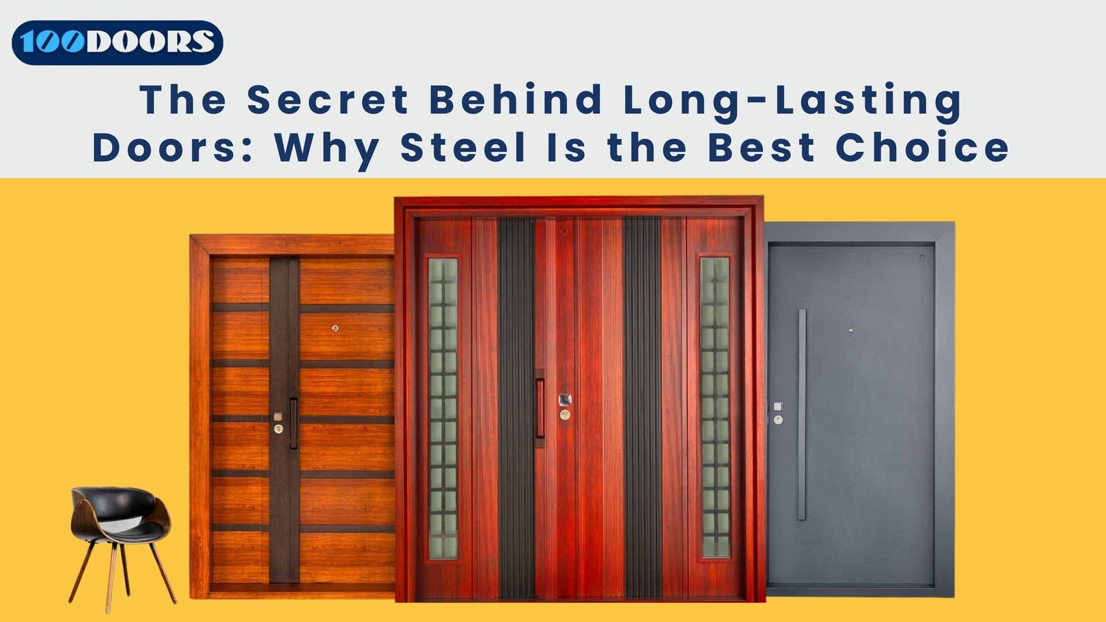 The Secret Behind Long-Lasting Doors: Why Steel Is the Best Choice