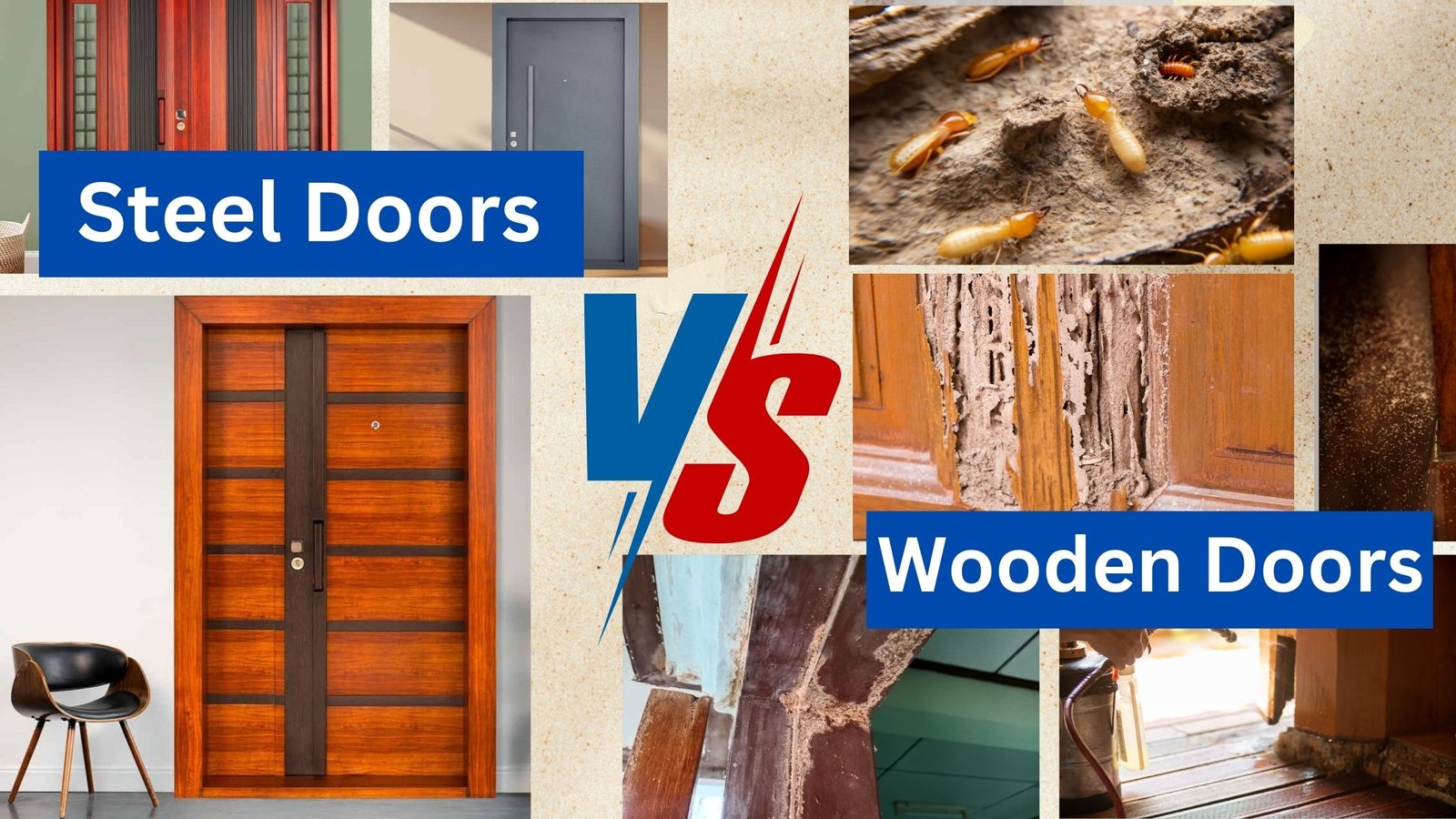 Steel Door vs. Wooden Door: Which One is Best for Your Home?